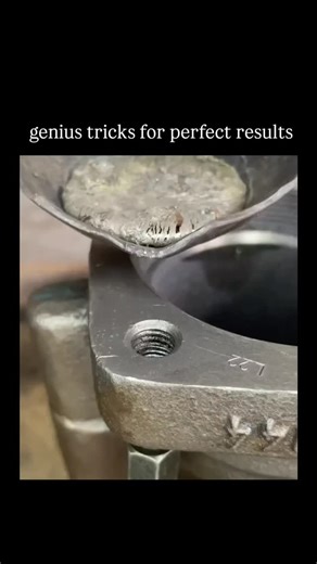 Trend_tokhubb on Instagram: "The post shares a 61-second video tutorial demonstrating a DIY repair for a stripped bolt hole in an aluminum engine cylinder head by melting and pouring aluminum into the hole, cooling it, drilling out excess, and tapping new threads for a bolt fit. Thread replies predominantly criticize the method for lacking true fusion welding, using a power drill for tapping which risks misalignment, and resulting in a loose or weak thread prone to stripping again under torque.