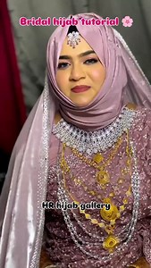 Muslim Bride ✨ Beautiful hijab tutorial, Elegant look Tag ur upcoming bride to be 🎀 Follow For More 🫶 . . . . . . . . . . . . . . . . . . . . #hijabtutorial #bridalhijabstyles #hijabi #muslim #weddingstyle #ootd #facebook #highlight #smallbusiness #onlineshopping #viral #viralvideos | HR Hijab Gallery