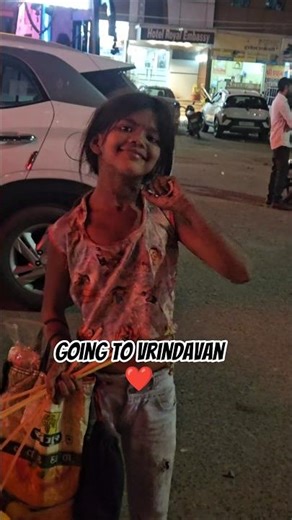Vrindavan Trip Vlog ❤️ | Road Journey + Darshan Experience