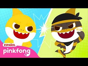 ⚡️Baby Shark vs. Baby Shark Thief⚡️ | Full Episodes | Pinkfong in Spanish