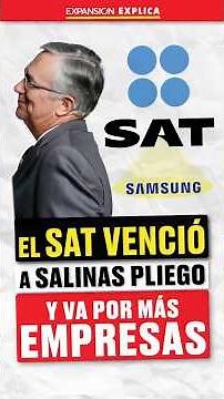 👁️ El SAT venció a Salinas Pliego y va por MÁS EMPRESAS con ayuda de la SCJN | #ExpansiónExplica