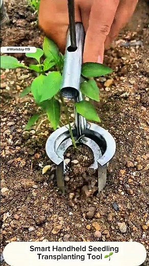 Smart Handheld Seedling Transplanting Tool 🌱