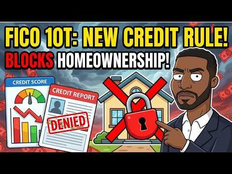 FICO 10T: The New Credit Score Rule That Blocks Homeownership (Housing Credit)