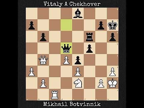 Mikhail Botvinnik vs Vitaly A Chekhover | Leningrad, Russia (1934)