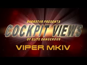 Elite Dangerous: VIPER MKIV cockpit view [SERIES] 28