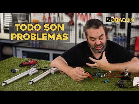 ¿CÓMO HACER QUE SUBAN A LA VEZ? ELECTRÓNICA BÁSICA CON ACTUADORES LINEALES.