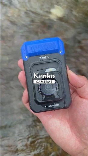 防塵・防水・耐衝撃でアウトドアに最適🌊防水デジタルカメラ KC-WD2000 ｜kenko