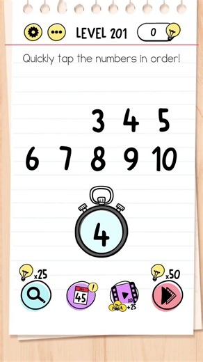 || Brain out level 201 || #viralgames #viralshorts #entertainment