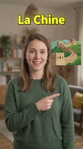 Learn Country Names in French 🇫🇷 | 50+ Countries in French for Beginners | #french #shorts