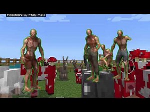 Minecraft Animals Attack Add Round 1