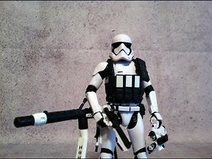 First Order Stormtrooper / Heavy Gunner (Amazon Exclusive) - Star Wars 6" Black Series Review