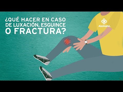 ¿Qué hacer en caso de luxación, esguince o fractura? | Clínica Alemana