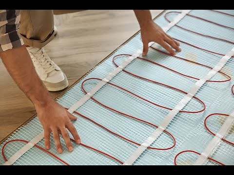 DIY Electrical Under Floor Heating Installation under Engineered Wood