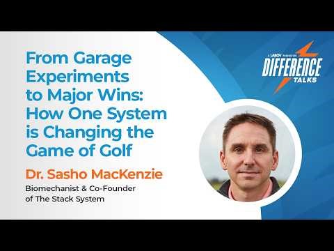 From Experiments to Major Wins: How One System is Changing the Game of Golf | Dr. Sasho MacKenzie