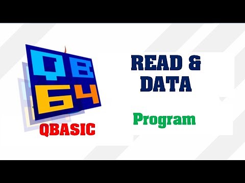 READ DATA STATEMENT IN QBASIC | Greatest and Smallest among 2 numbers using Read Data || Make Easy
