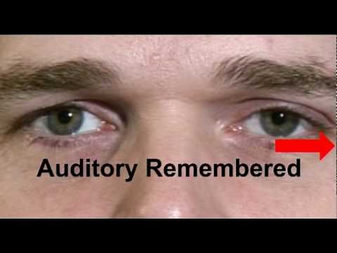 Tell if someone is lying using NLP Eye Accessing Cues