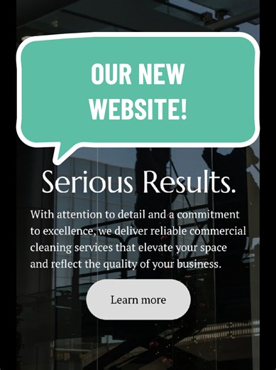 check out our new website! #smallbusiness #iowa #waukeeiowa #clive #professionalcleaning