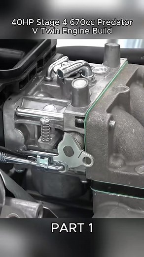 1.1K views | 40HP Stage 4 670cc Predator V Twin Engine Build | lavabladez | Facebook