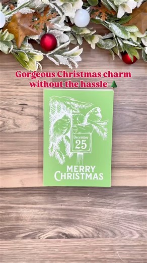 Gorgeous holiday details without the stress—that’s the magic of our ready-to-use, reusable Stencils! This “December 25” design turned out so festive and fun. Pair with Chalk Paste for signs or Permanent Ink for fabric, and you’ll have beautiful decor that lasts season after season. Comment CHRISTMAS to shop and start creating your own holiday magic! #MagnoliaDesignCo #ReusableStencils #DIYChristmasDecor #HolidayCrafts #ChristmasStencil #CraftingMadeEasy #ChalkPasteMagic #DIYCrafts #FestiveDecor 