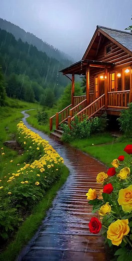 Live 4K Rain Nature Scenery Videos