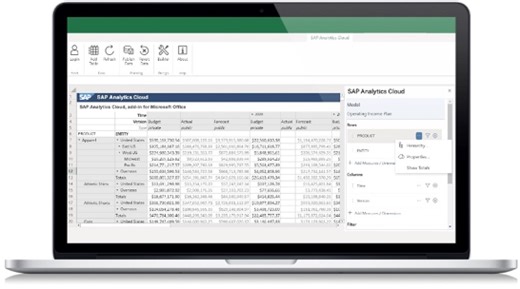 Announcing SAP Analytics Cloud, add-in for Microsoft Office!