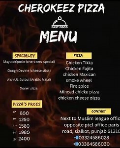 Cherokeez Pizza and Fast Food on Reels