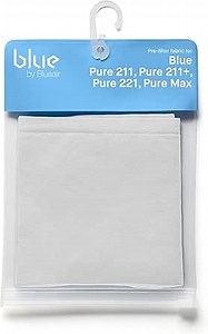 BLUEAIR Blue Pure 211+ Light Gray Pre-Filter, Washable Fabric Traps Pollen, Pet Hair & Dust, Lunar Rock