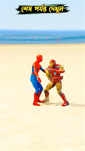 GTA V: Spiderman vs Iron Man competition in GTA 5 😱 #viral #shorts #gta #gta5 #gta