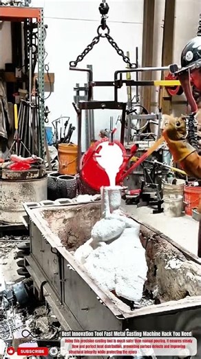 Best Innovation Tool Fast Metal Casting Machine Hack You Need#shorts#videoshorts
