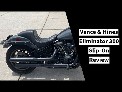 Vance & Hines Eliminator 300 Slip-On Review