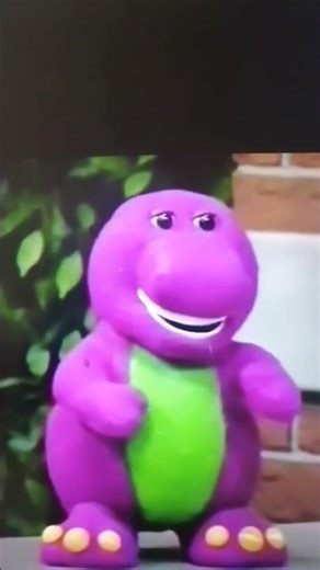 barney doll and green blue