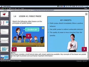 Interactive Learning Module Demo