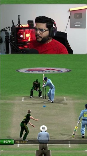 🏏 This is Peak MSD (D. Dhenier) in Cricket 07 🤯 #Shorts