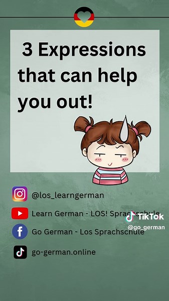 How to politely avoid awkward convos… in German 😅 These phrases are perfect for everyday life. 💬 Tell me your favorite! 🎥 Check out my stories on YouTube for more phrases like these. #GermanBeginner #LearnGermanFast #GermanTikTok #Deutschlernen #SpeakGerman #GermanVibes #LanguageHack #KarimUndRubi #GermanTips #A1German