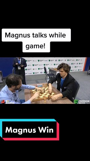 Magnus Carlsen wins against Cheparinov in the World Chess Championship | Blitz #chess #chessmaster #chessmastergame #magnuscarlsen #grandmaster #goat #fyp