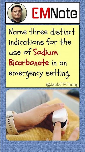 ACLS Sodium Bicarbonate Indications