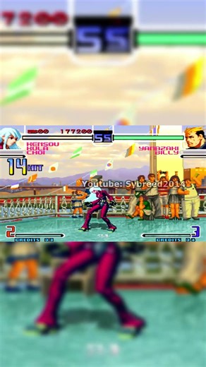 Kensou, Kula & Choi - KOF 2002 Hack #retrogaming #bestarcadegames #kof
