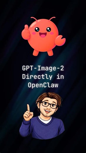 OpenClaw Can Now Generate Images with GPT-Image-2 (Day 46) #shorts #openclaw