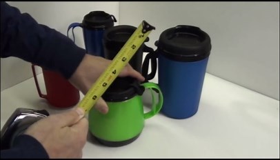 Two 20oz. Foam Insulated Wide Body ThermoServ Mugs