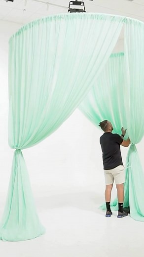 Transform your event in minutes! ✨ Our Pipe & Drape setup is super easy to handle, assemble, and disassemble—ideal for creating a stunning backdrop for any party or celebration! 🎉🎈 Perfect for quick and hassle-free decor! 🙌 . . . #PipeAndDrape #EventBackdrop #EasySetup #PartyDecor #QuickDecor #EventDesign #BackdropInspo #PartyVibes #ElegantDecor #EventGoals #StressFreeSetup #FiestaReady #EventDecorDirect #EventDecor | Event Decor Direct