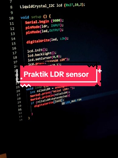 LDR sensor #arduino