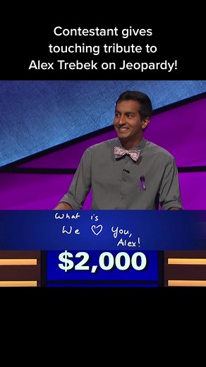 Alex Trebek's Final Jeopardy: A Contestant's Touching Tribute