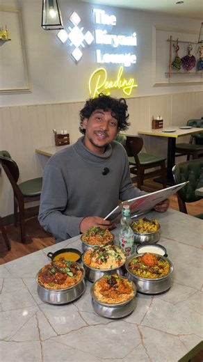 More than 20 types of biryani in London🤩🇬🇧 #london #shots #trending