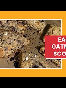 HOW TO MAKE OATMEAL SCONES | basic scone recipe