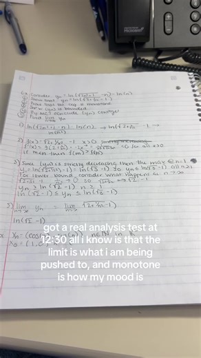 Navigating Real Analysis as a Math Major