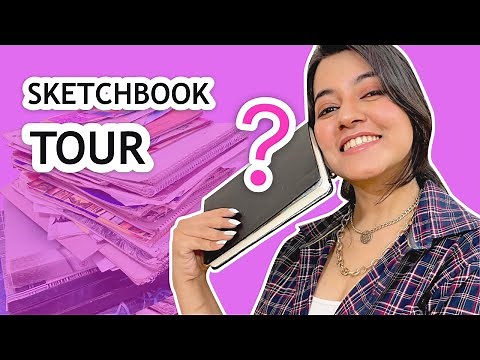 Sketchbook Tour 2021 😍