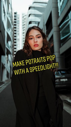 Photography Tip - Use a speedlight to make your portraits pop! 🔥🔥📸📸 A speedlight is used to lift the shadows and reveal details on your subject if they are backlit, or can be bounced off surfaces such as a ceiling or a reflector panel to act as a fill light. 📸📸#photographytips #photographytricks #photographer #phototips #phototricks #photographer #portraits #portraitphotographer #photography101 #Le