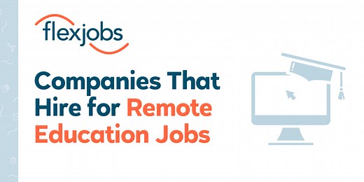 10 Companies That Hire for Remote Education Jobs | FlexJobs