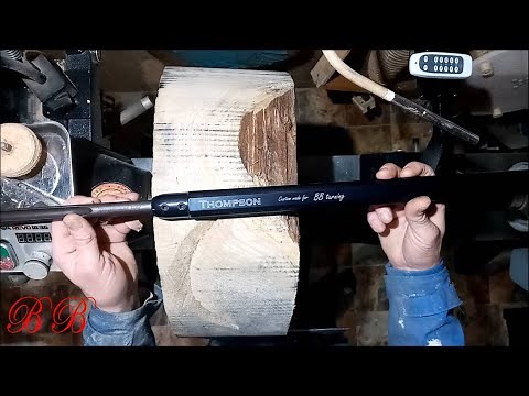 The Thompson bowl gouge and The flywheel effect / Wood Turning