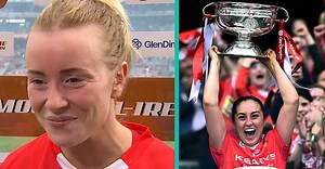 Laura Treacy Gives Joyous Interview After Cork Win Camogie All-Ireland | Balls.ie